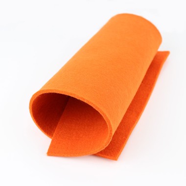 Felt Orange 20X30 cm