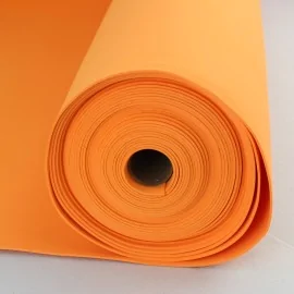 eva schuim / crepla / fommy per meter Oranje - rolhoogte 100 cm
