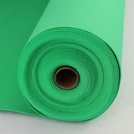 Gomma EVA / crepla / fommy  a metraggio  Verde bliardo - altezza rotolo 100 cm|IDEEINFELTRO.COM