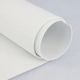 Goma EVA / crepla / foamy / mosgummi / hoja 50x50 cm - blanco frío