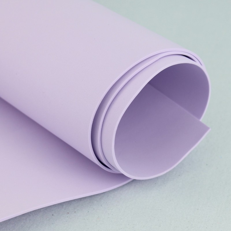 Gomma EVA / crepla / foamy / mosgummi / foglio 50x50 cm - lilla|IDEEINFELTRO.COM