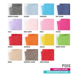 Fetru Moale Imprimat 20X30 cm Buline - Roz|IDEEINFELTRO.COM