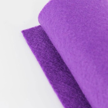 Rouleau tissu feutrine Violet H180 cm x 10 m