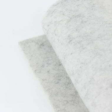 Venta on-line tela de fieltro Gris Mármol 180 cm x 10 m x 1,5 mm