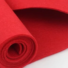 Fieltro Un Metro Rojo 50X140 cm