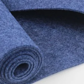 Fetru Un metru Melange albastru închis 50X140 cm|IDEEINFELTRO.COM