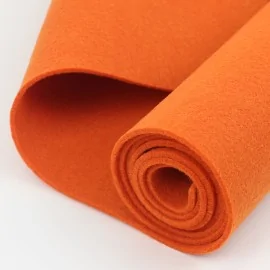 Rotolo feltro arancio h140 cm x 5 mt|IDEEINFELTRO.COM