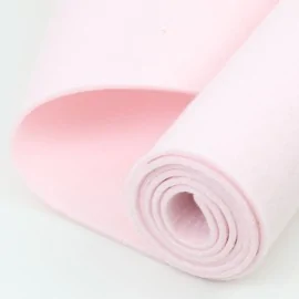 Lichtroze Vilt rol H140 cm x 5 mt