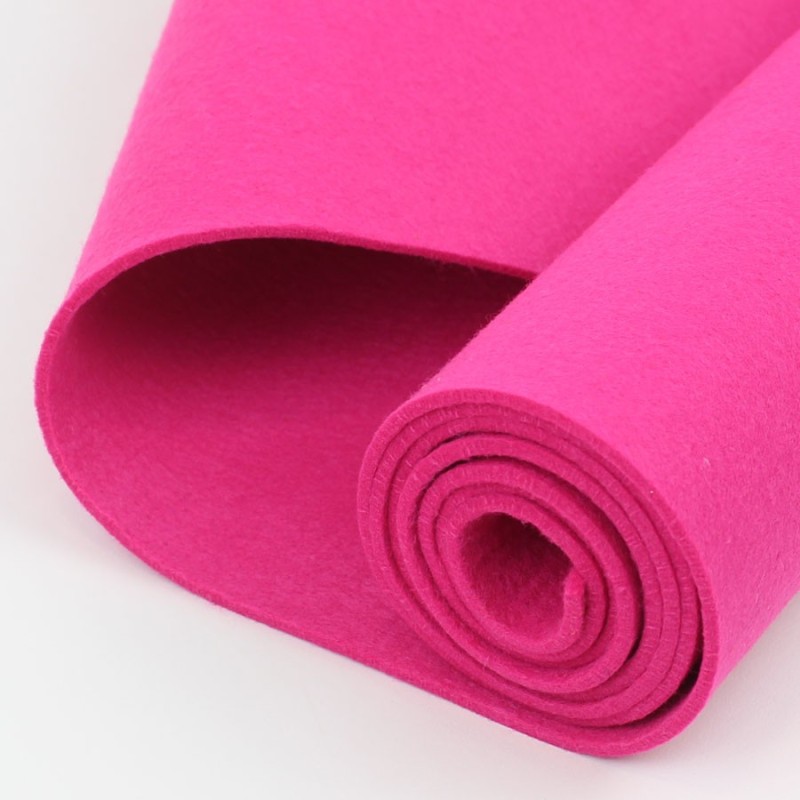 Fuchsia Vilt rol H140 cm x 5 mt