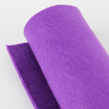 Roll felt Purple H140 cm x 5 mt