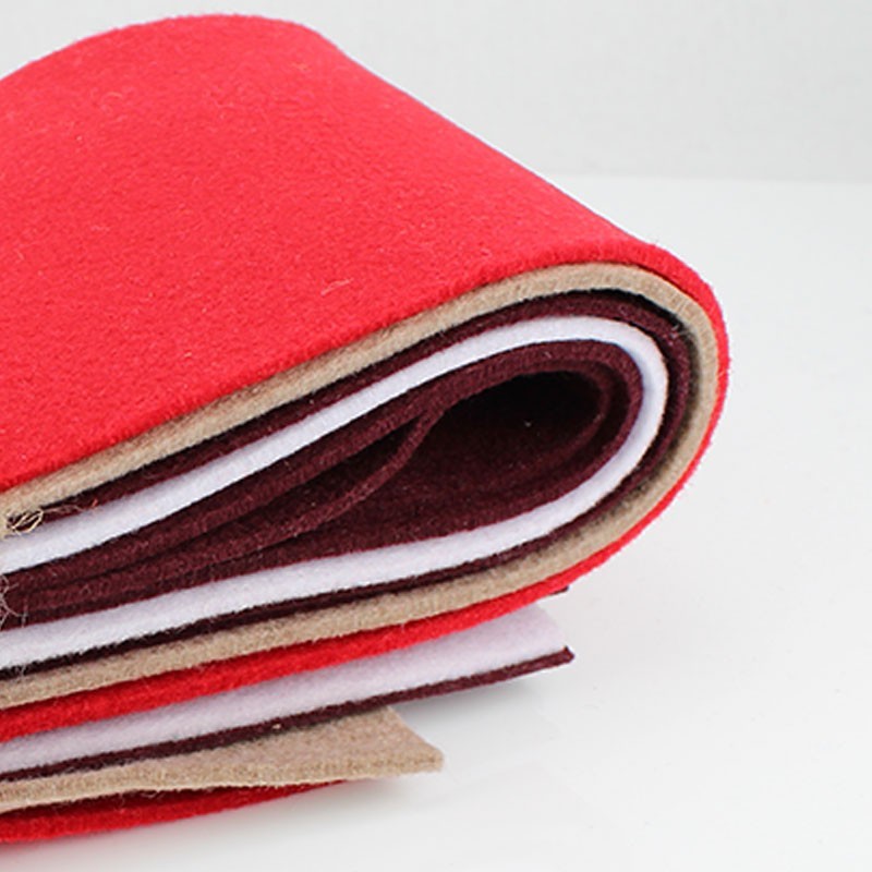 Rood/Bordeaux Vilt Mix Restanten Kit 350/400 gr