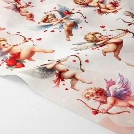 Cupido om uit te snijden in Dun Vilt - Valentijnsdag Kit