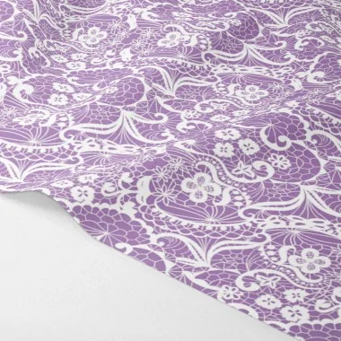 Bastelfilz oder Filzstoff Lace Effect Panel Mod.2 - Lila Farbe