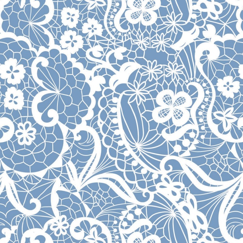 Bastelfilz oder Filzstoff Lace Effect Panel Mod.2 - Avion Blue Farbe