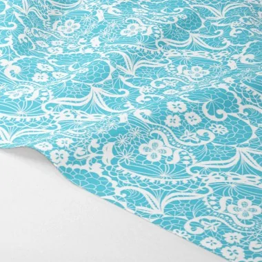 Felt or soft felt Lace Effect Panel Mod.2 - Light Blue Color