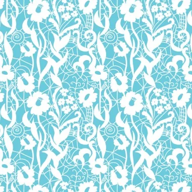 Bastelfilz oder Filzstoff Lace Effect Panel Mod.4 - Hellblaue Farbe 2