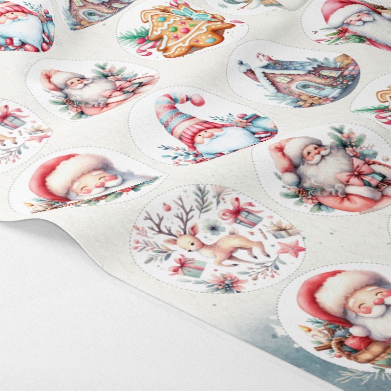 Boules de Noël en tissu feutre 24 pièces - Décorations de Noël mixtes