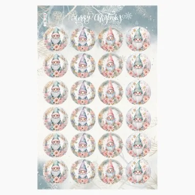 Christmas Baubles In soft felt 24 pieces - Vintage Christmas Decorations mod.3|IDEEINFELTRO.COM 2