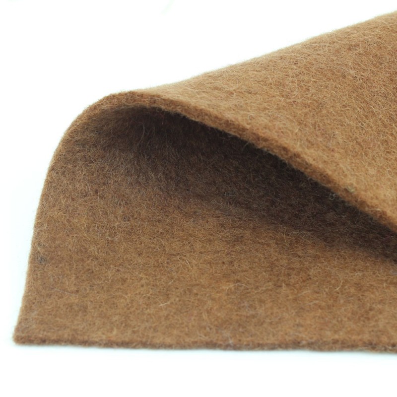 Online-Verkauf bastelfilz reinbraune Wolle 25X35 cm