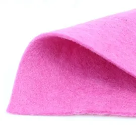 Sale on line felt pure pink wool 25X35 cm