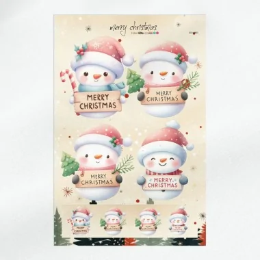 Panel In felt O soft felt Christmas Lights Mod.6