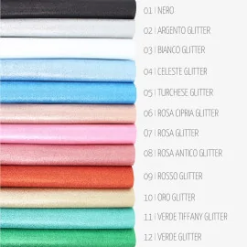 Aangepaste naam of woord in eva schuim Glitter - lettertype 1|IDEEINFELTRO.COM