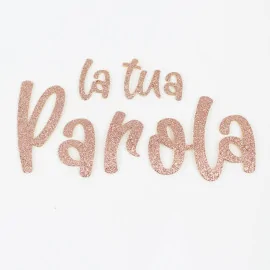 Benutzerdefinierter Name oder Wort in eva Glitter Rubber - Schriftart 4|IDEEINFELTRO.COM