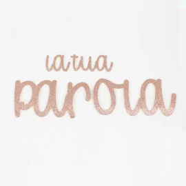 Custom Name or Word in eva Glitter Rubber - Font 6|IDEEINFELTRO.COM