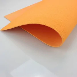 Eva Foam "Scratched" 40 x 60 cm - Orange|IDEEINFELTRO.COM