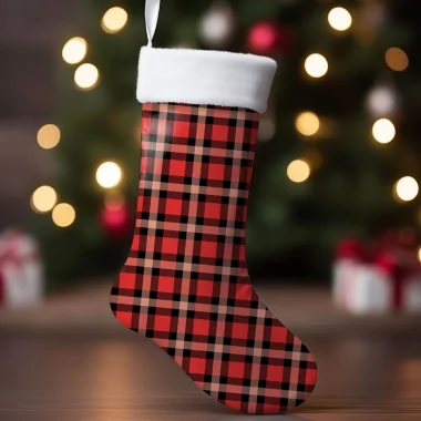 Christmas Stocking Panel In soft felt Mod.38 - EN 71-3 Certificate