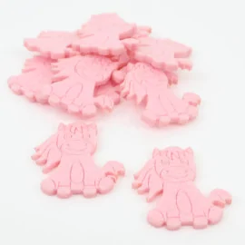 Siluetas de caballos grabados fieltro – kit de 30 piezas