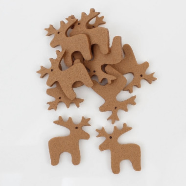 Savings Kit 40 Reindeer In felt - Choice Of Size