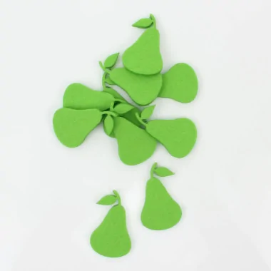 2 boutons à pois - Jaune|IDEEINFELTRO.COM