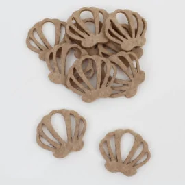 Conchiglie in feltro o pannolenci - dimensione e colore personalizzato (40 pezzi)|IDEEINFELTRO.COM