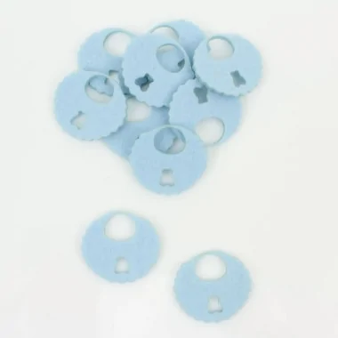 Fopspeen Vilt sjablonen met gravure - set van 30 stuks|IDEEINFELTRO.COM