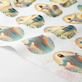Pannello pasqua in pannolenci "happy easter" modello 99 - resurrezione|IDEEINFELTRO.COM