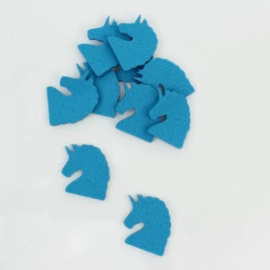 Unicorni In Feltro o Pannolenci - Dimensione e colore...