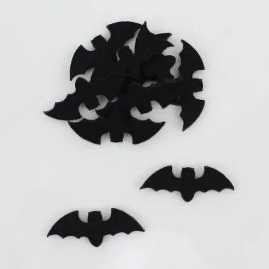 Chauves - souris en feutre ou feutrine - taille et couleur personnalisées (40 pièces)