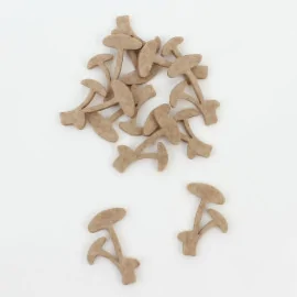 Champignons in vilt of dun vilt - aangepaste maat & kleur (40 stuks)