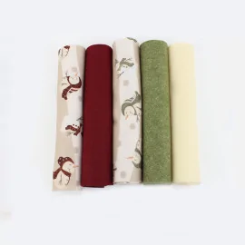 Dun Vilt 20X30 cm Sneeuwpop Kerst Spaarpakket 10 Vellen|IDEEINFELTRO.COM