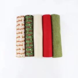 Fetru Moale 20X30 cm Mix - Kit de economii de Crăciun Tren 10 coli|IDEEINFELTRO.COM