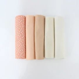 Dun Vilt 20X30 cm Mix - Flores Carne Spaarpakket 10 vellen|IDEEINFELTRO.COM