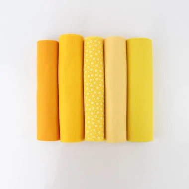 Tela De Fieltro 20X30 cm Mix - Kit Ahorro Ácido/Naranja 10 Hojas|IDEEINFELTRO.COM