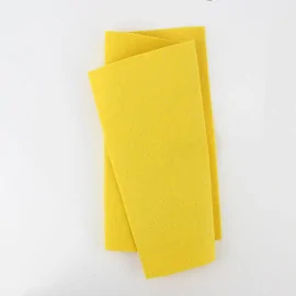 Fetru Moale 20X30 cm Mix - Kit de economii Inimi și Flori Galben 10 coli|IDEEINFELTRO.COM