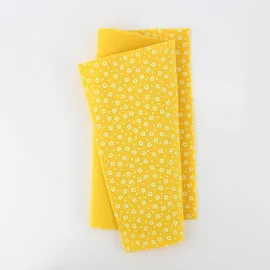 Soft Felt 20X30 Cm Mix - Flores Yellow Savings Kit 10 Sheets|IDEEINFELTRO.COM