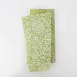 Filzstoff 20X30 cm Mix - Grüne Spitze Sparset 10 Blatt|IDEEINFELTRO.COM