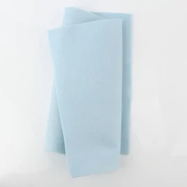 Dun Vilt 20X30 cm Mix - Lichtblauwe Kant Spaarpakket 10 Vellen|IDEEINFELTRO.COM