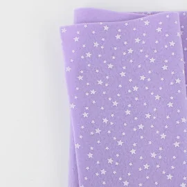 Dun Vilt Mix - Lilac Stars & Checkers Spaarset 5 Rollen|IDEEINFELTRO.COM