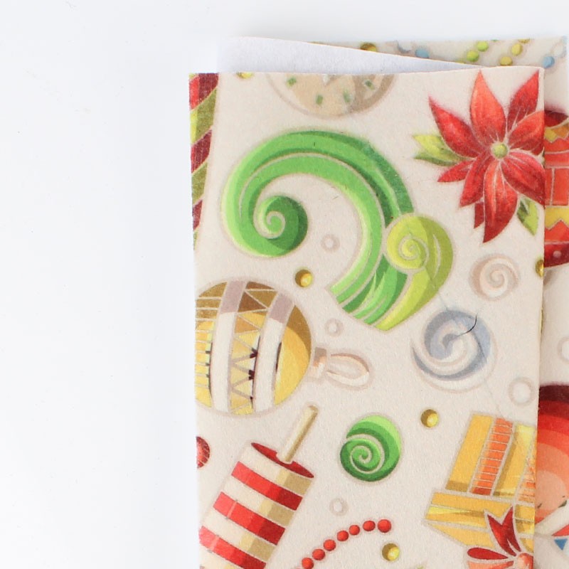Vente en ligne Noël Mix Savings Kit 5 tissu feutrine 50X180 cm 50X90Cm 1Mm