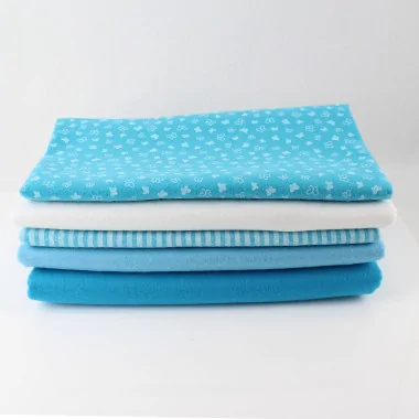 Dun Vilt Mix - Lilac Stars & Checkers Spaarset 5 Rollen|IDEEINFELTRO.COM